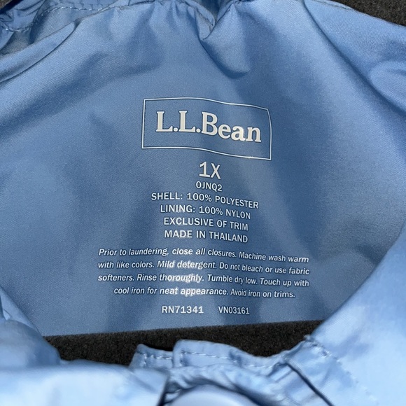 L.L. Bean Rain Coat - Picture 3 of 10